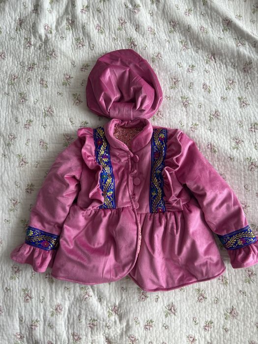 Теплые куртки на девочек