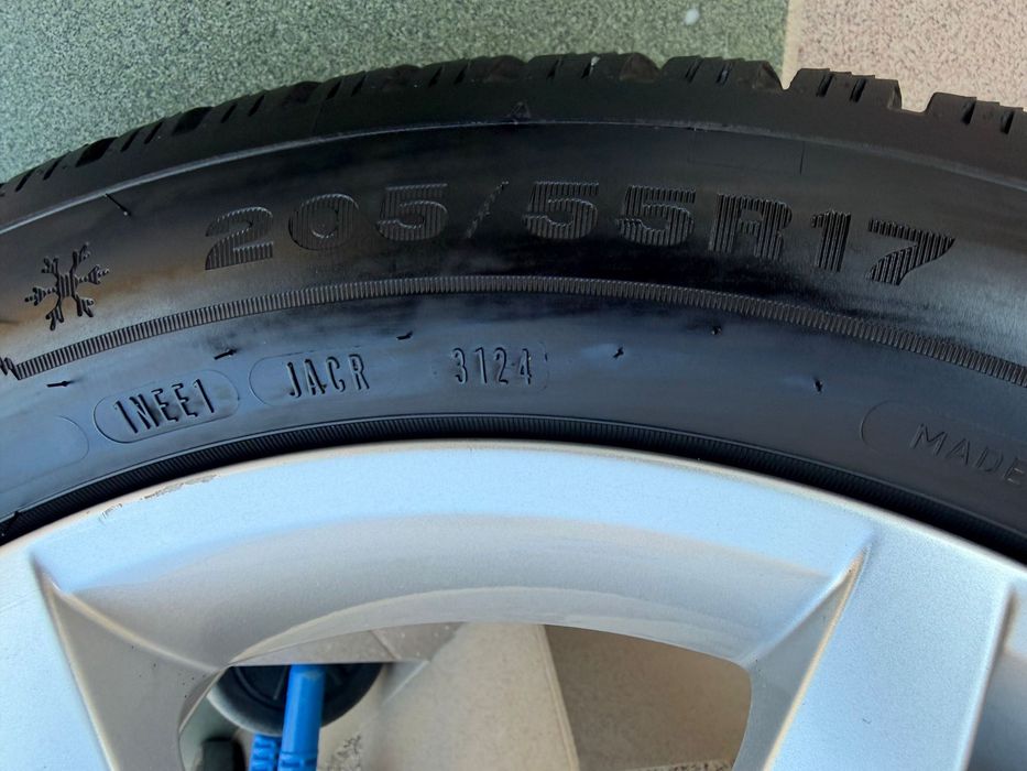 Jante Skoda Octavia originale+205.55.17 iarna Dunlop 2024