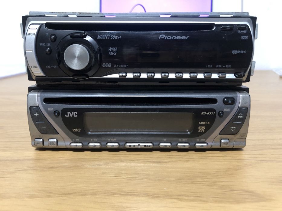 Cd player /dvd/radio casetofon , pioneer /jvc
