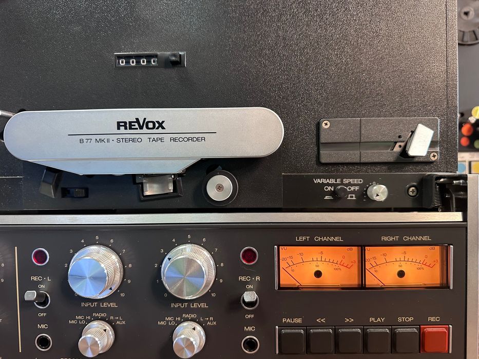 Vand magnetofon Revox B77 in doua piste 9/19