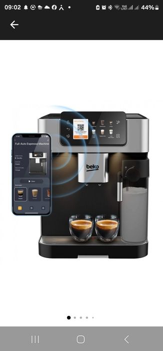 Espressor automat BEKO CaffeExperto CEG7348X, Sigilat,cu funcție wi-Fi