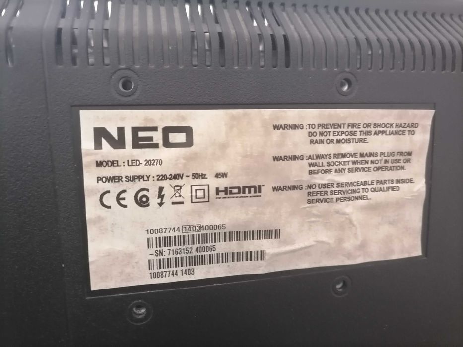 Тв tv Neo led 20