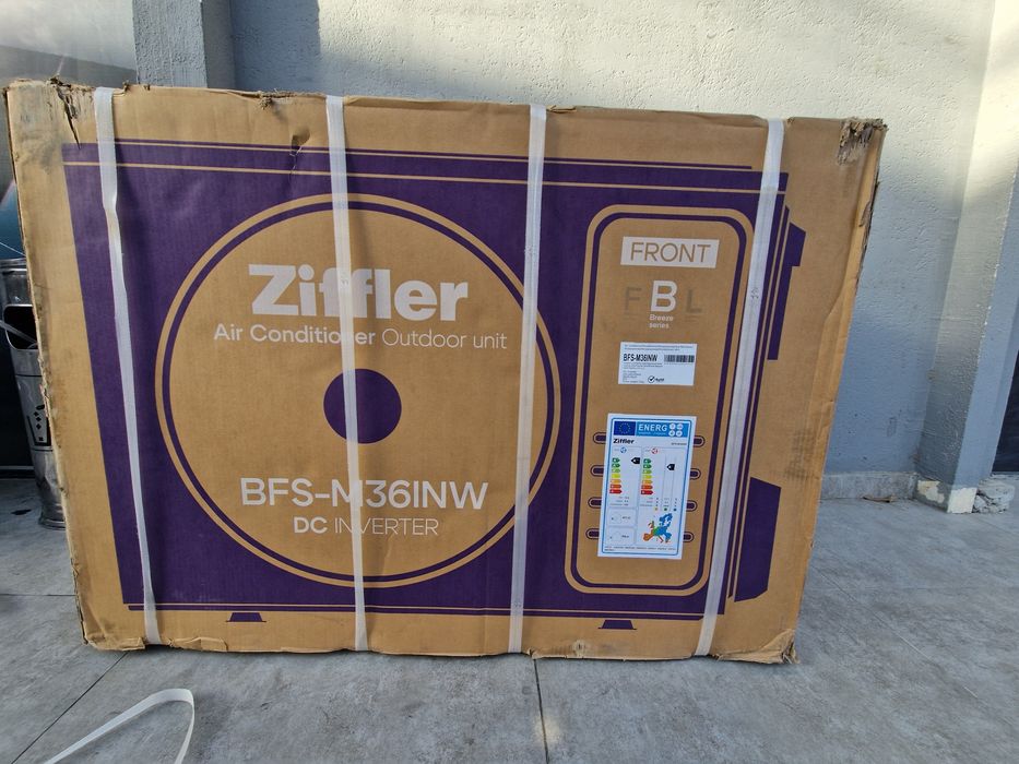 кондиционер Ziffler 36 Full DC Inverter сейчас на складе действует ски