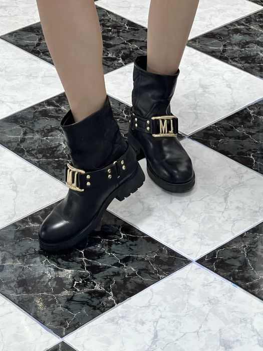 Love Moschino Cizme de piele Original