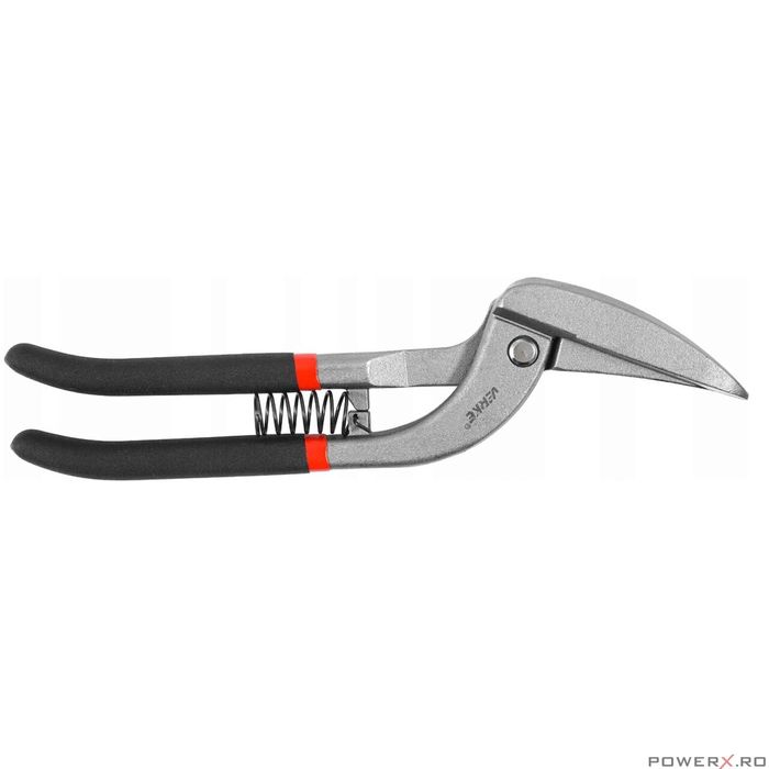 Foarfeca tabla tip pelican, pe dreapta, 30cm, cu arc, Verke