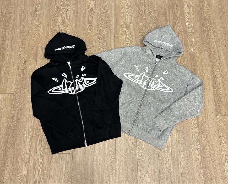 Broken planet зип худи