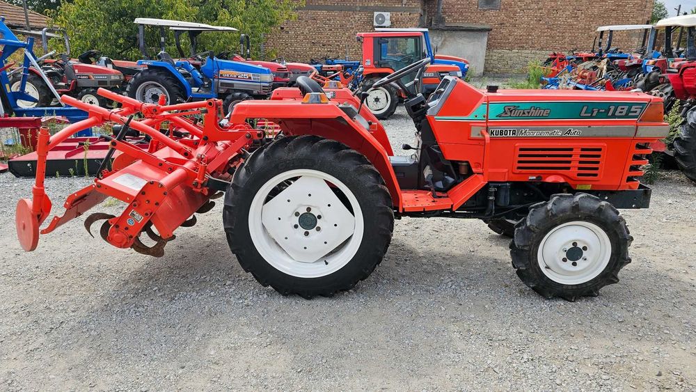 Японски трактор Kubota L1-185D, 18 кс, 4х4 с фреза - АграБГ Джолев