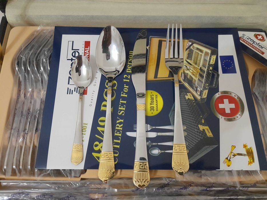 Набор столовых приборов на 12 персон , 60 тыс.тенге