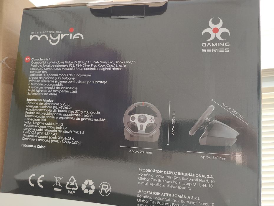 Vand set volan de gaming mirya