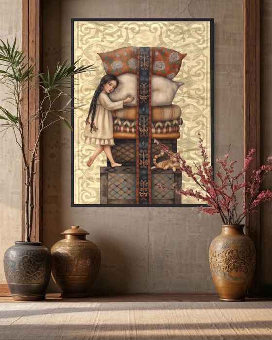 этно қазақы картина