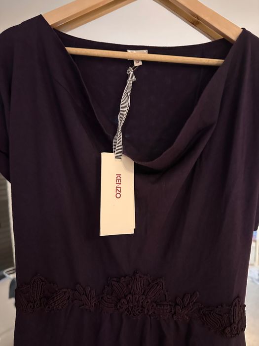 Rochie Kenzo M/L matase/bumbac/casmir noua!