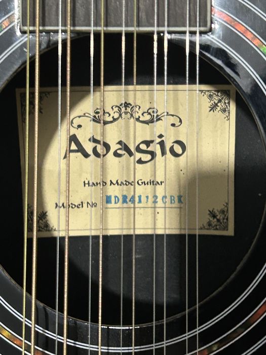 Adajio 12 струнная гитара