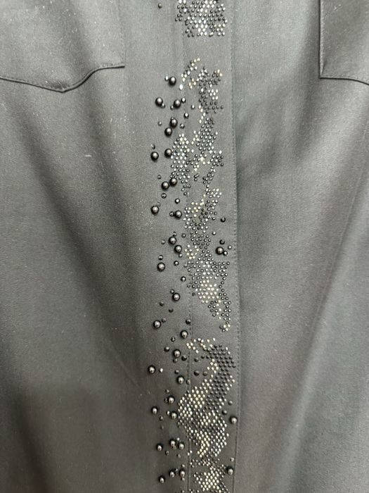 Платье со стразами