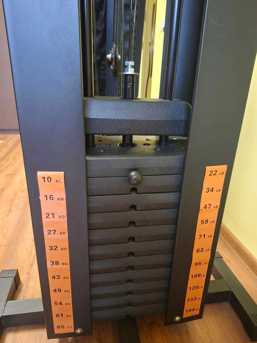 Aparat multifunctional fitness Orion Classic L1, greutati incluse 65kg, greutate maxima utilizator: 150kg, potrivit pentru toate grupele de muschi