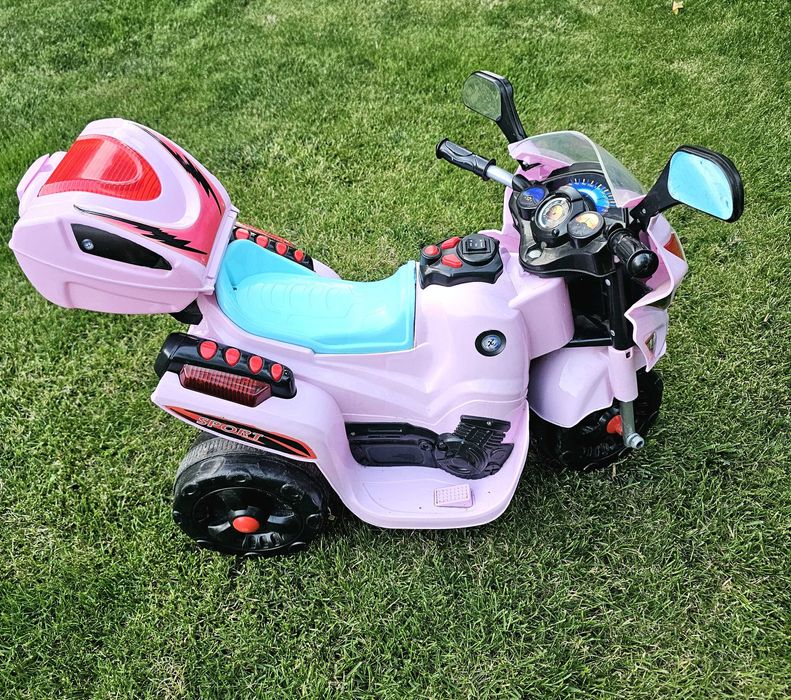 Motocicleta Electrica cu Acumulator pentru Copii NOVOKIDS, 3-6 ani