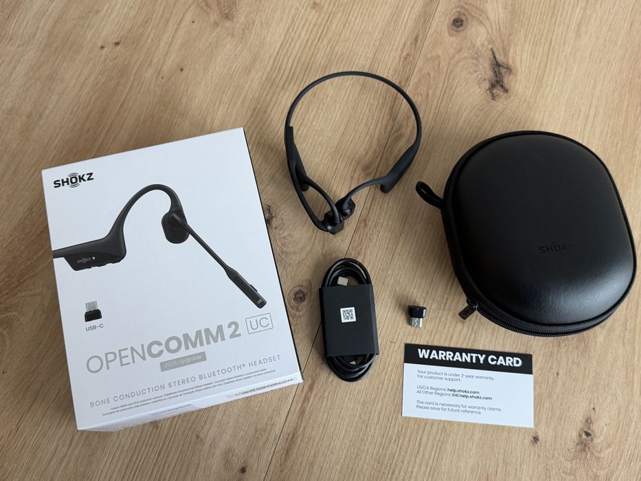 SHOKZ OpenComm2 UC 2025 Upgrade USB-C
