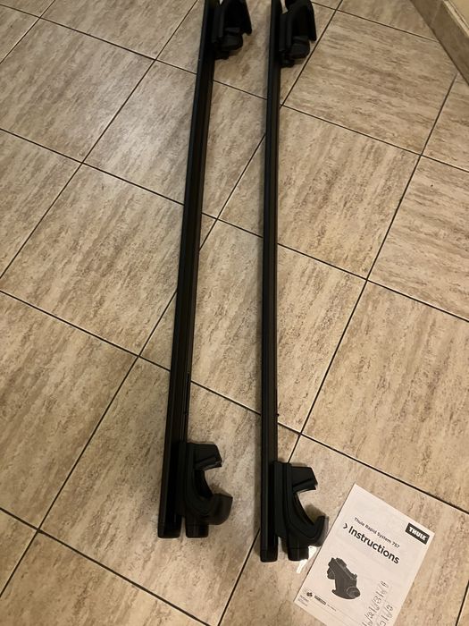 Thule 757  и ал.греди Wingbar /118см