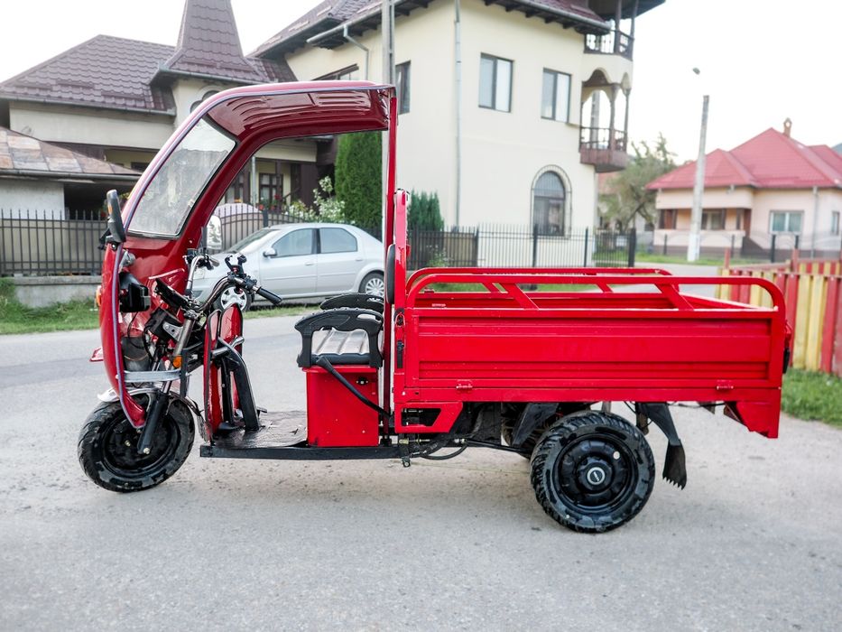 Triciclu electric Voltarom Hercules VT5, 3900W, 72V 120Ah, benă basculabilă