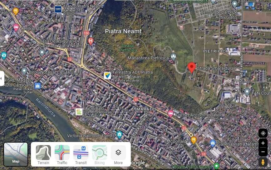 Teren intravilan, 800 mp ,  Pietricica , Piatra Neamt