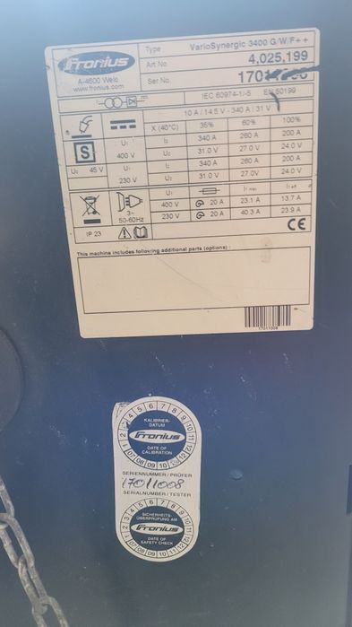 fronius aparat sudura aluminiu mig mag sarma butelie gaz argon corgon