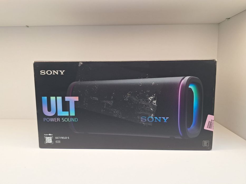 Sony ULT Field 5 Power Sound, Black, 25h, Sigilat