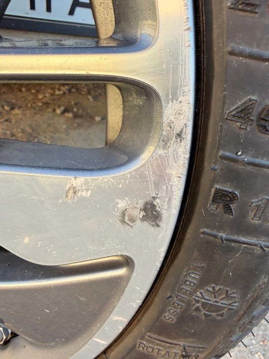 Janta aluminiu R17 în 4 prezoane pt Dacia Renault