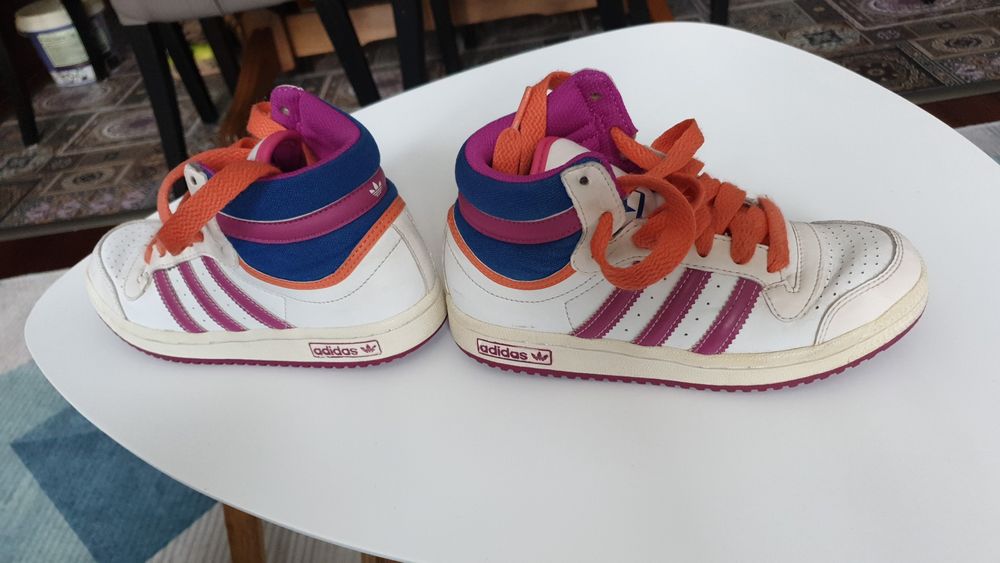 Vand ghete Adidas top ten fete marimea 32 stare buna