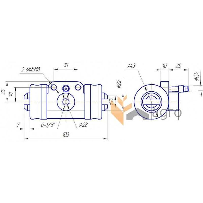 Cilindri de frana CLAAS DOMINATOR