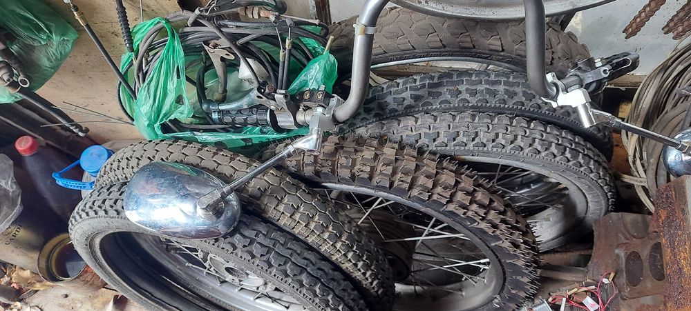 Детали ретро мопедов СССР