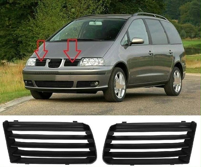 решетки предна броня сеат алхамбра seat alhambra