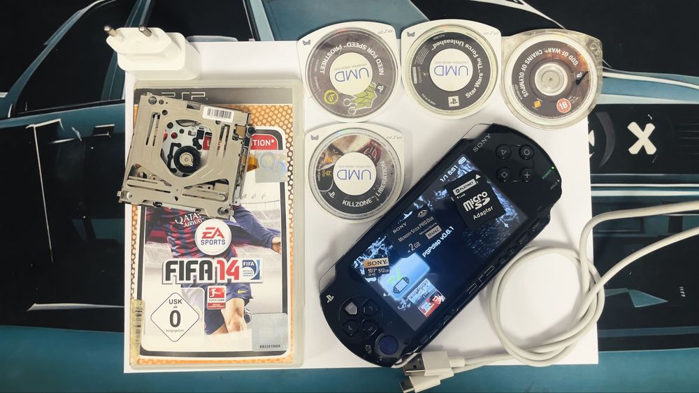 PSP 1000 modat si modificat