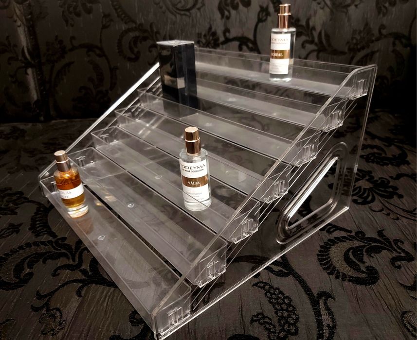 Стелаж за парфюми и лакове 7 нива