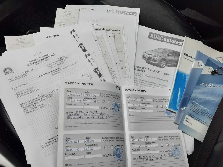 Mazda CX-7 2.2 MZR-CD (173 к.с.) 4x4 | Личен автомобил с пълна история