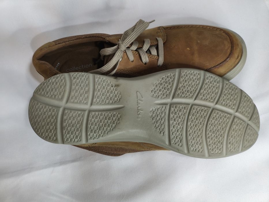 Clarks, мъжки обувки естествена кожа, номер 45