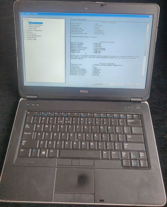 Dell Latitude E6520, E6440, E5430, E5510