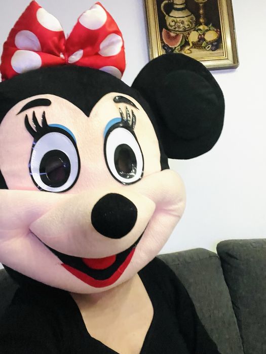 Costum mascota Minnie Mouse original