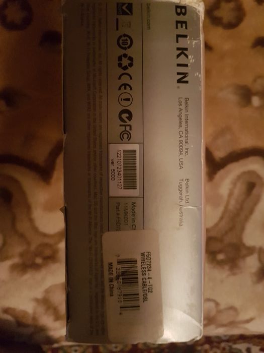 BELKIN. WI-FI роутер, маршрутизатор, модем.