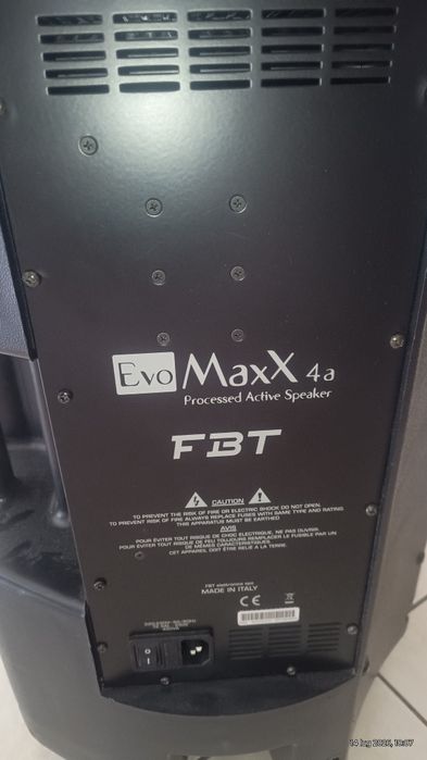 Fbt max 4a Evo 500 wați.