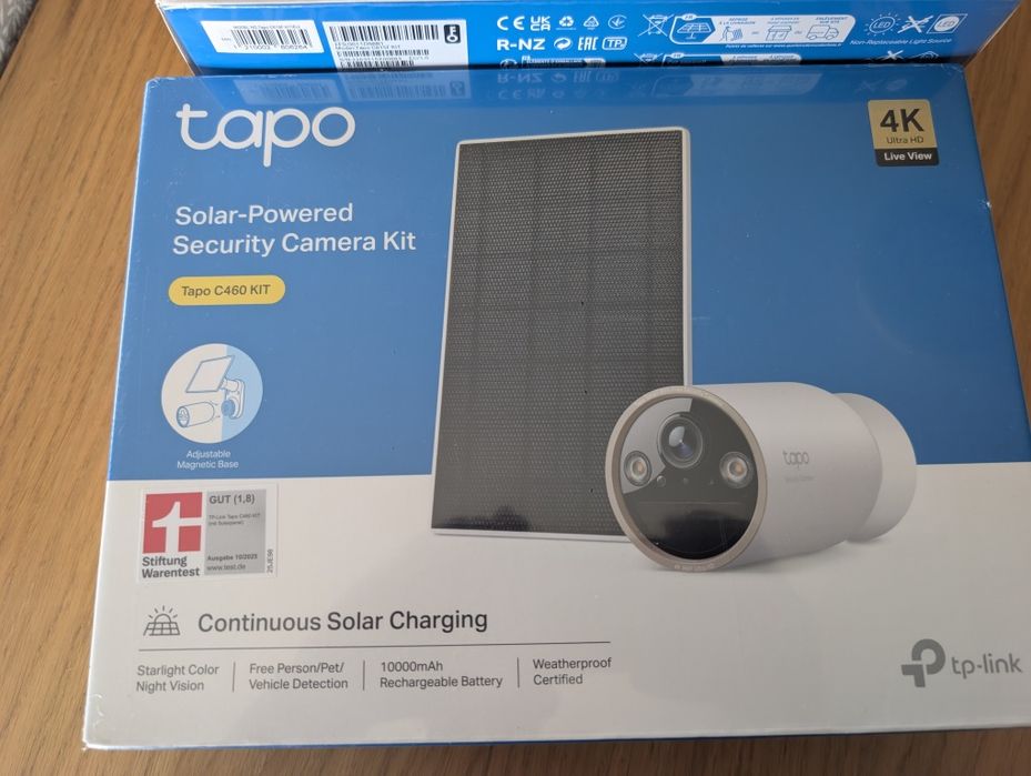 SIGILAT - Camera Supraveghere Tapo C460 Kit Solar si Tapo C615F Kit Solar