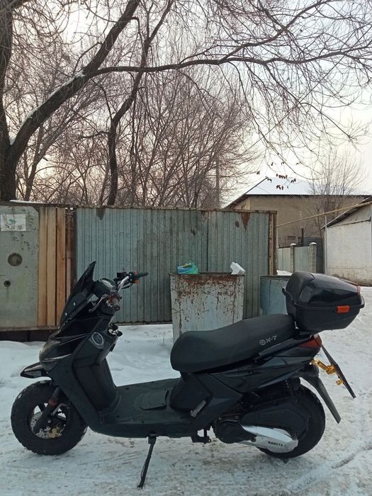 Мопед самурай на учете