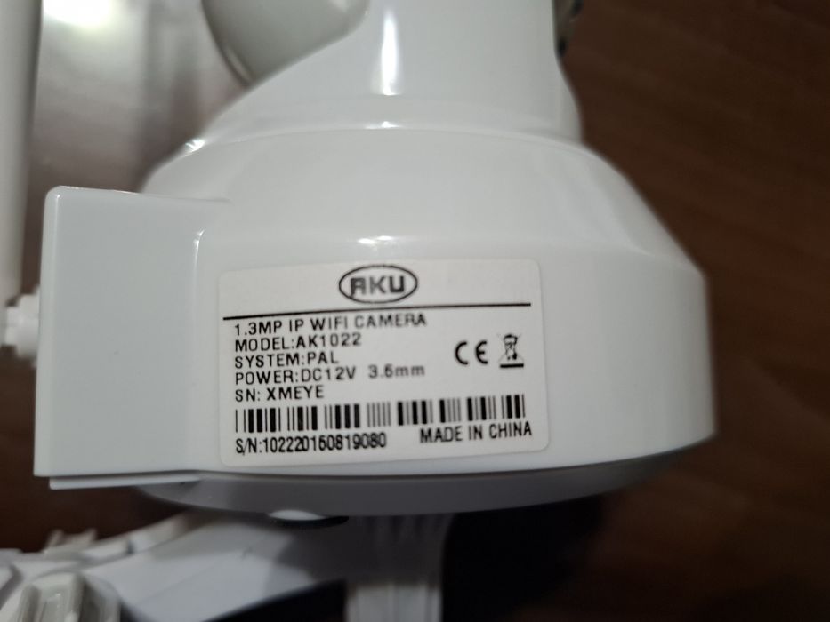 Camera supraveghere HD tip dome, cu IP și WiFi, 2 Mb