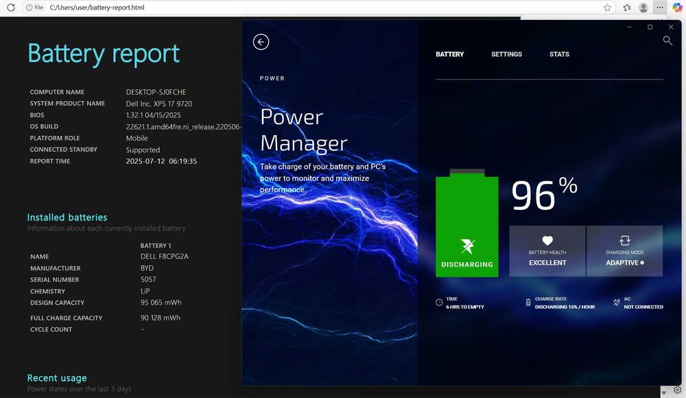 *Гаранция* Dell XPS 17 9720, i7-12700H, RTX 3050, 32 GB RAM, 1TB SSD