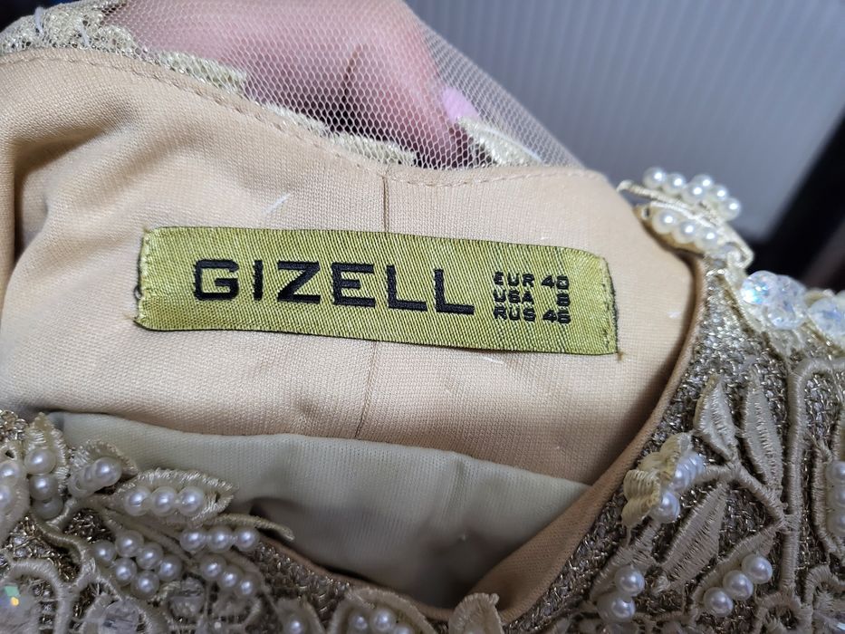 Rochie de ocazie crem