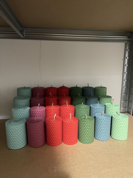 Faguri 100% ceara de albine si faguri ceara colorata Transport Gratuit