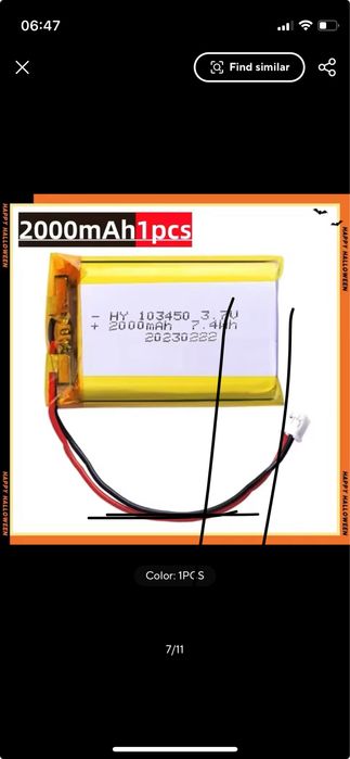 Acumulator li polymer