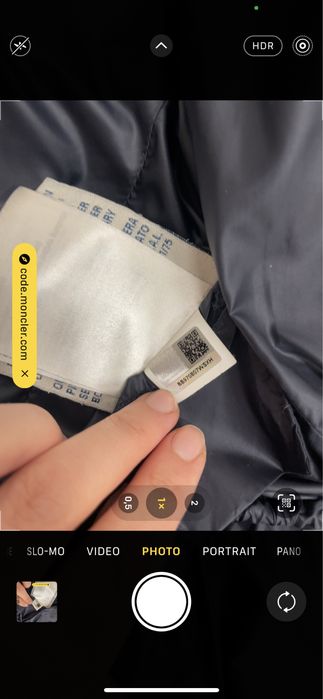 Куртка пуховик Moncler оригинал