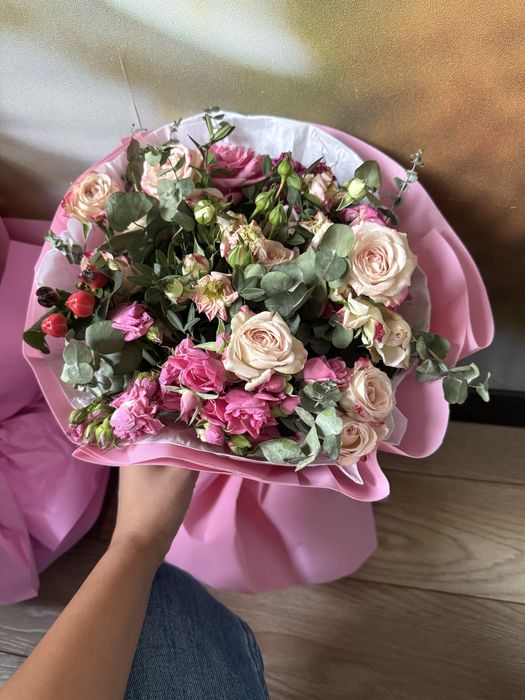 Букет из разных цветов