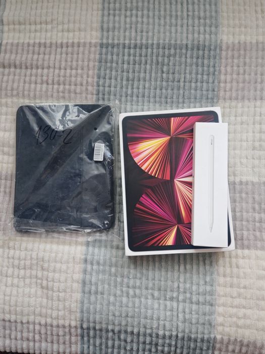 iPad 11 pro M1 256гб Wi-Fi+Cellular 5G + Apple Pencil 2