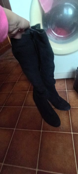 Страхотен модел велурени ботуши