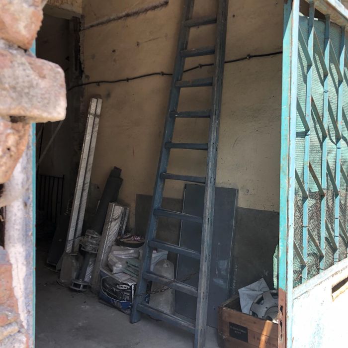 Дървена стълба